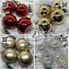 Karácsonyi gömb szett 4 darab egyedi felirattal