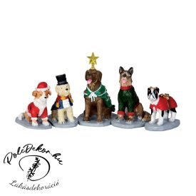 LEMAX Jelmezes kutyák 5 darabos szett