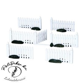 LEMAX Műanyag léckerítés készlet 7 darabos