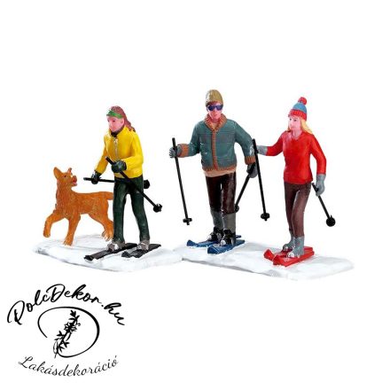 LEMAX Síelő figurák 2 darabos szett