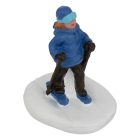 Téli sportoló figurák 6 db-os szett