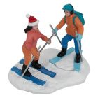 Téli sportoló figurák 6 db-os szett